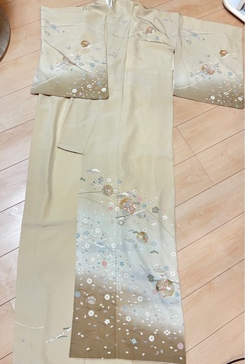 正絹　訪問着　宝尽くし