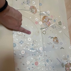 正絹　訪問着　宝尽くしの画像