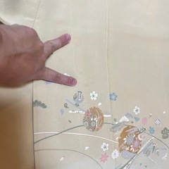 正絹　訪問着　宝尽くしの画像