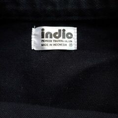 indio 黒 レース2段 ミニスカート サイズMの画像