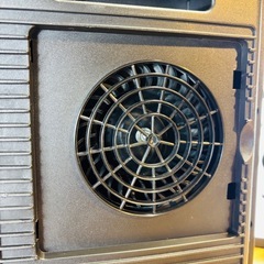 山善 セラミックファンヒーター HF-J126 2023年製 速暖タイプ 転倒オフ機能付 YAMAZENの画像