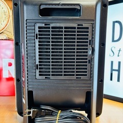 山善 セラミックファンヒーター HF-J126 2023年製 速暖タイプ 転倒オフ機能付 YAMAZENの画像