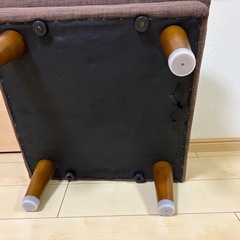 オットマン　ブラウンの画像