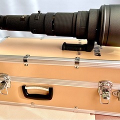 Nikon Nikkor ED 800mm f/5.6 　超望遠単焦点レンズ　 CT-800ケース他付属品付きの画像