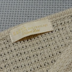 USED品 earthmusic&ecology リブ編みニット Vネック 長袖の画像