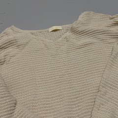 USED品 earthmusic&ecology リブ編みニット Vネック 長袖の画像