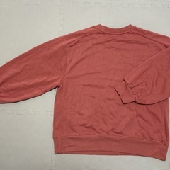 USED品 濃いピンク 長袖 長袖トップス トレーナー スウェット Lの画像