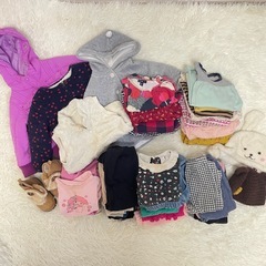  【取引中】 女の子 冬服 夏服 オールシーズン 80cm~90cm 120~130 cmまとめ売り 大量の画像