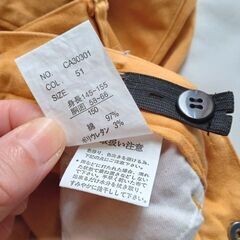 CAMBRIDGE UNIVERSITY POLOCLUB マスタードイエロー ブーツカットパンツ サイズMの画像