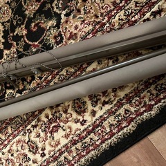 ロールスクリーン　茶色　幅80cmの画像