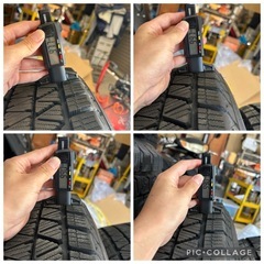 デリカ　ブリザック  2023年　スタッドレス　215/70R16 岐阜　の画像