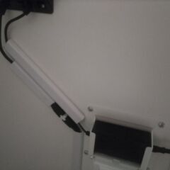 昇降ミニデスク 電動式 STARPLATINUM 簡単組立 キャスター付き 快適ワークのミニ昇降デスク LD208 ホワイト の画像