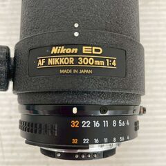 Nikon ED AF NIKKOR 300mm 1：4 ニコン カメラレンズ 現状渡し 日本製 一眼レフ カメラ レンズ 望遠レンズ カメラ用品 Y2370の画像