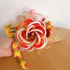 美品！！花飾り ヘアアクセサリー 和装小物成人式・振袖・浴衣用　髪飾りセット 和装 卒業式 花の画像