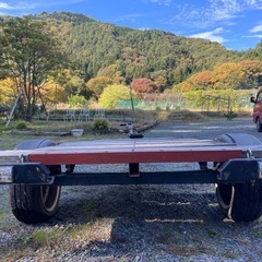 軽トレーラー　ボートトレーラー　自動車検査証なしの画像