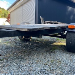 軽トレーラー　ボートトレーラー　自動車検査証なしの画像