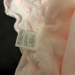 ミキハウス　無撚糸アフガン　おくるみ　ピンク　うさぎ　の画像