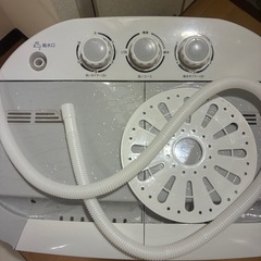 2024年製 二槽式洗濯機 コンパクト洗濯機の画像