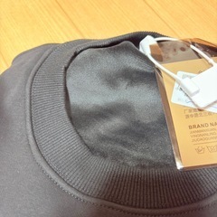 未使用 男女兼用 長袖 Tシャツ 黒の画像