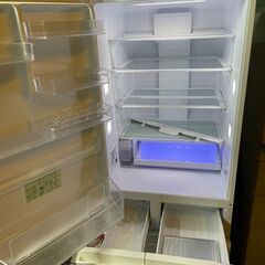 【リユースショップスパークル】スマホ連動機能あり!!　ノンフロン冷凍冷蔵庫　No.70　NR-E458PXL-W　パナソニック　Panasonic　2022年製　450L　自動製氷機能付き　配送設置可能♪の画像