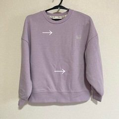 Sugar Sugar ラベンダースウェットトレーナー 140の画像