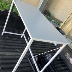 美品⭐︎パソコン棚テーブルの画像