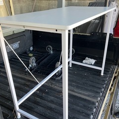 美品⭐︎パソコン棚テーブルの画像