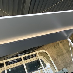 美品⭐︎パソコン棚テーブルの画像