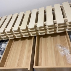 引き取り限定　ダブル
ベッドフレーム 　の画像