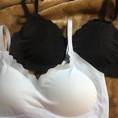 ブラジャー キャミソール 2点セットの画像