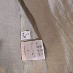 【apart by lowrys】※未使用品※アパートバイローリーズ シアーシャツの画像