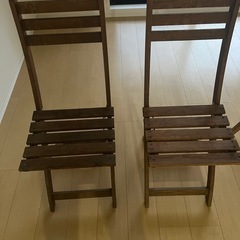 IKEA製 テーブル＆チェア（机＆椅子）のセット（10/30引取希望）の画像