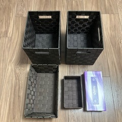 ②収納BOX BOX 収納ケース　ケース　かご　の画像
