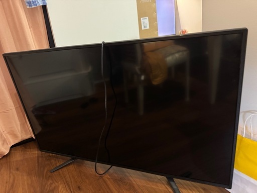 50インチ液晶テレビ（2018年購入・3年間未使用）