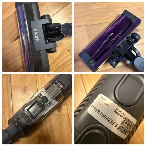 【美品】 SHARK ECO POWER IQ LC301JBK 掃除機