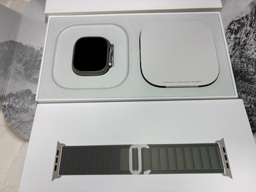 終了Apple Watch Ultra第1世代  箱付き