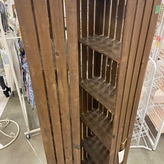 未使用でカワイイ 木製　ウッド　棚　ラック　南国風　収納の画像