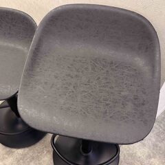 【2脚4,000円/破格】ヴィンテージ バーチェア ROVIN 2脚セット 昇降・回転機能付き (町田駅近)の画像