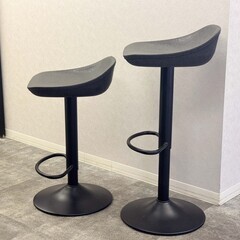 【2脚4,000円/破格】ヴィンテージ バーチェア ROVIN 2脚セット 昇降・回転機能付き (町田駅近)の画像