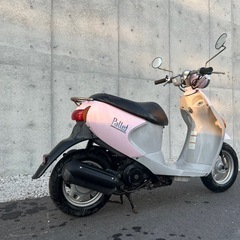 【実動】　スズキ レッツ4 パレット CA41A 原付 バイク スクーター ピンクの画像