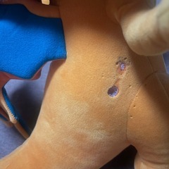 大きなリザードンのぬいぐるみ　わけありの画像