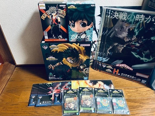 僕のヒーローアカデミア 一番くじ 緑谷出久 A賞 ヒロアカ 爆豪勝己