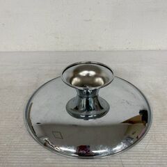 パーティー皿 昭和レトロ コンポート オードブル ケーキスタンド フルーツ皿 シルバー お菓子皿 ディスプレイ A0766YGの画像