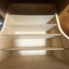 勉強机の棚の画像