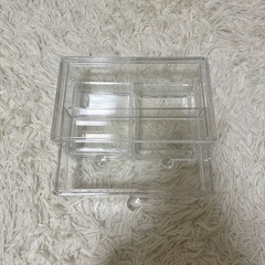 ニトリ コスメトレー 収納入れ 収納ボックスの画像