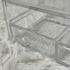 ニトリ コスメトレー 収納入れ 収納ボックスの画像