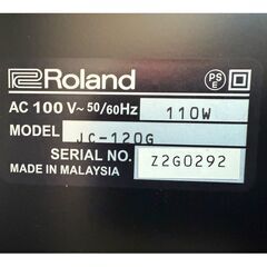 【5回未満、極美品】Roland JC-120 Jazz Chorus ギターアンプ トランジスタ コンボ ジャズコーラス ローランドの画像