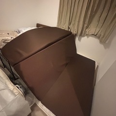 キングサイズ マットレス 三つ折りの画像