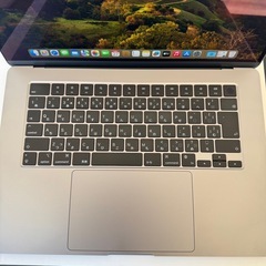 MacBook Air 15インチ M2 16GB 512GB 2023の画像