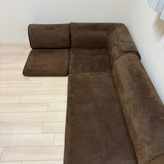 L字  
ローソファの画像